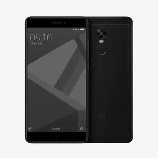 磨砂黑小米note4X免抠