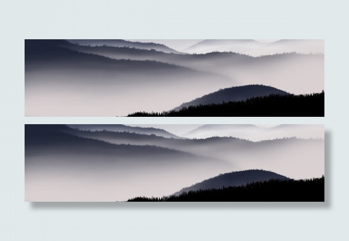 山峰背景banner