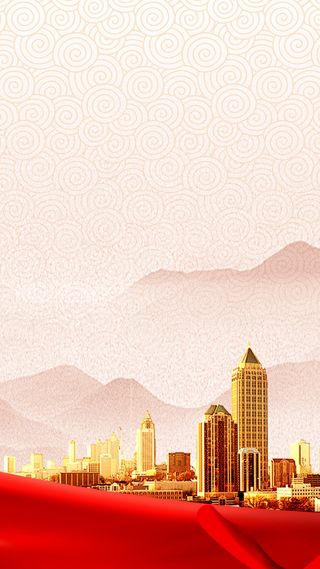 新春年会矢量H5背景素材高清