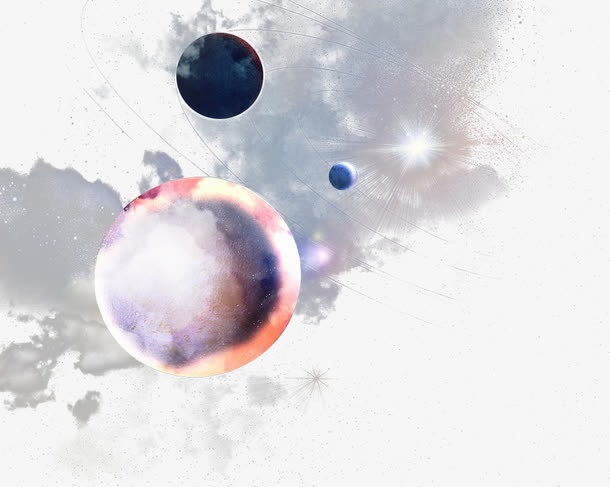 太空星系行星免抠