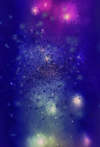 蓝色碎石背景素材高清