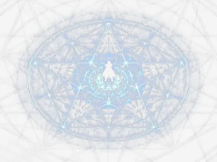 魔幻发动阵法圆形光效免抠装饰效果特效元素