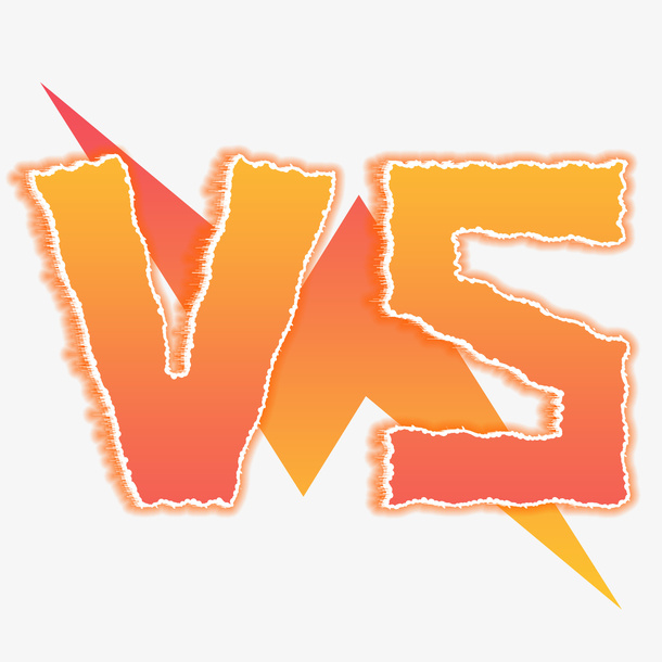 VS对战字样免抠