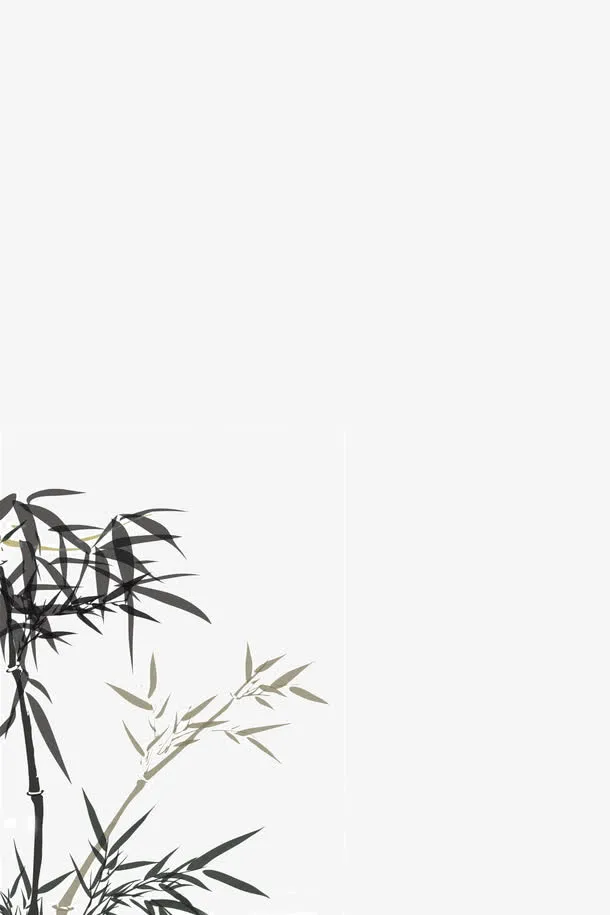 竹树竹叶免抠