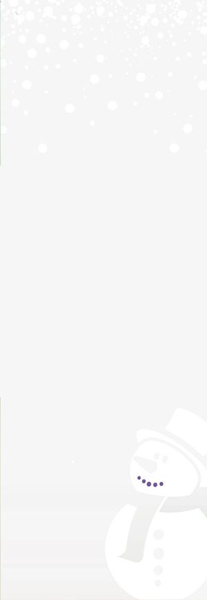 卡通下雪了免抠