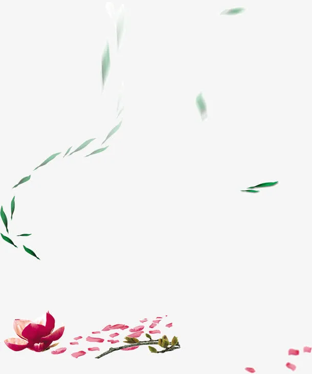 落花落叶免抠