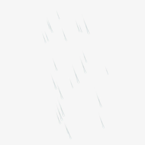 漂浮雨滴免抠