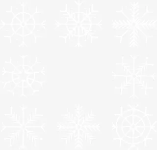 各种雪花图案集合免抠