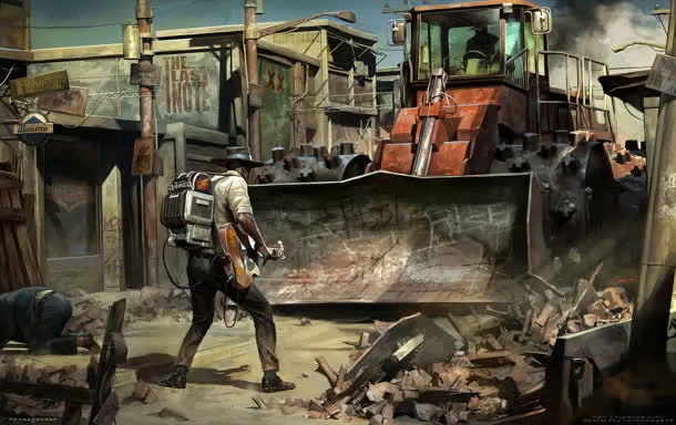 手绘欧美男人插画免抠