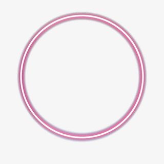 红色发光圆免抠