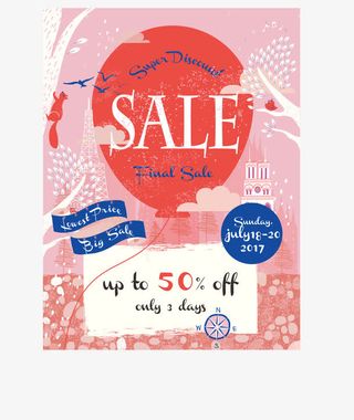 矢量粉色浪漫海报免抠