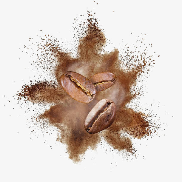 咖啡豆咖啡粉免抠