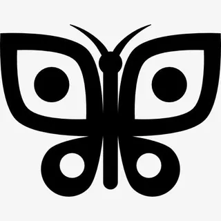 大蝴蝶图标免抠