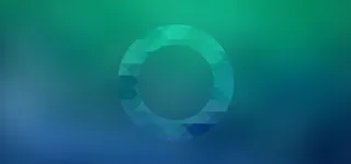 渐变绿蓝背景高清