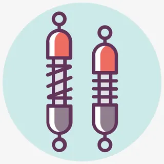 汽车用品修复部分服务春天支柱悬免抠