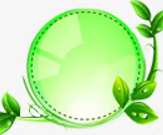 绿色春天创意设计树叶免抠