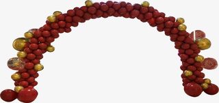 开业气球拱门免抠