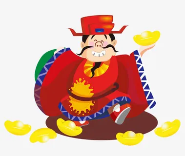 卡通财神免抠 卡通财神免抠