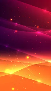 红色科技线条晚霞高清 红色科技线条晚霞高清