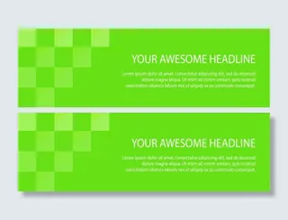 绿色立体几何背景高清