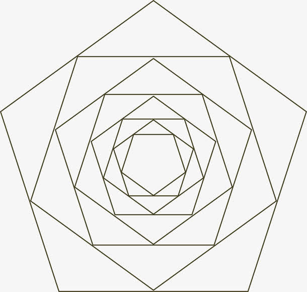 实斜线边框免抠