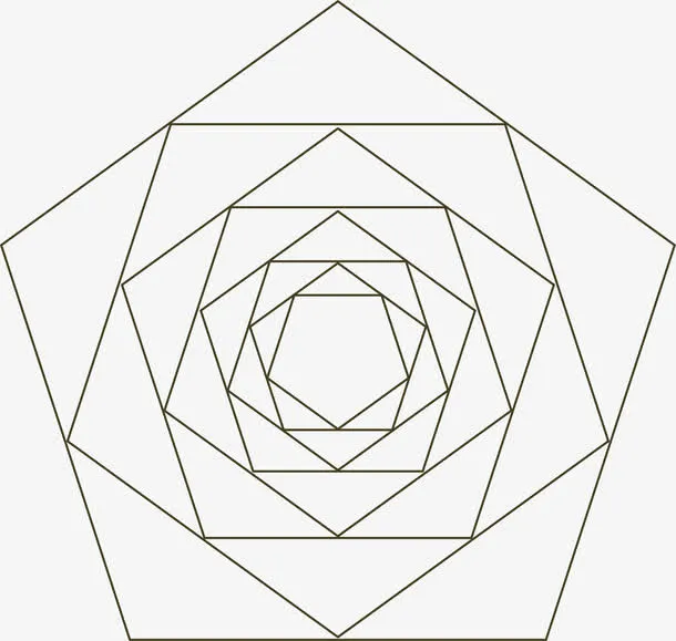 实斜线边框免抠