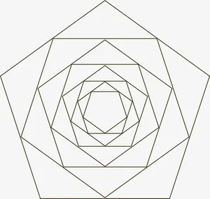 实斜线边框免抠