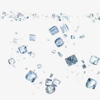 清凉冰块元素免抠