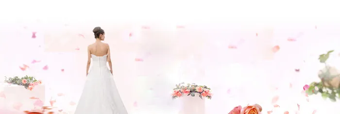 浪漫婚纱摄影风景海报banner高清