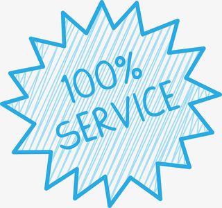 蓝色简约线条爆炸边框免抠