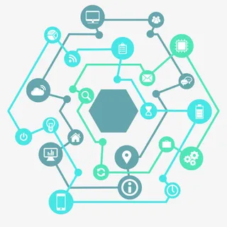 矢量信息网络手绘免抠