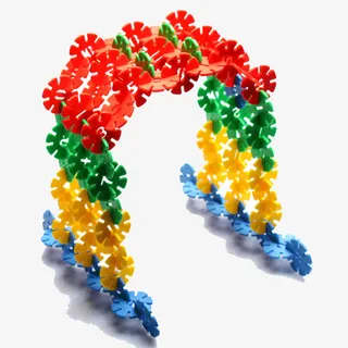 雪花片拱门免抠