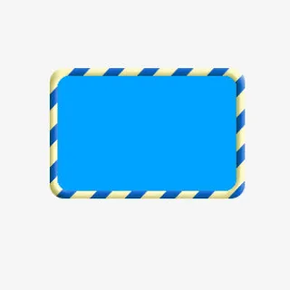 蓝色条纹边框背景