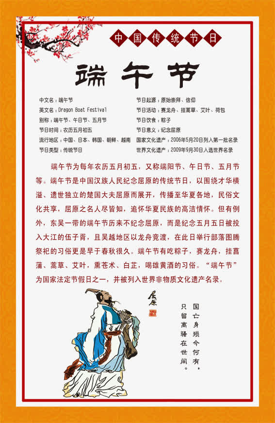 端午节展板免抠