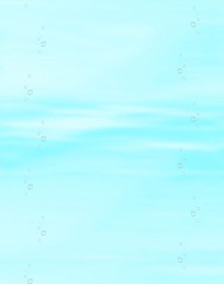 蓝色背景气泡海报背景