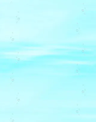 蓝色背景气泡海报背景