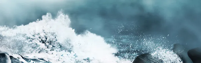 海浪梦幻背景高清