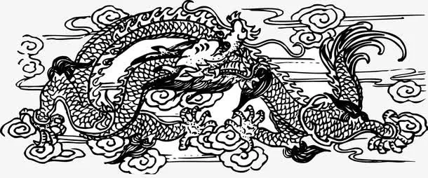 中国龙元素免抠