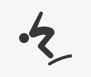 跳水运动素材免抠