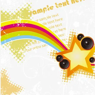 矢量炫酷花纹素材免抠