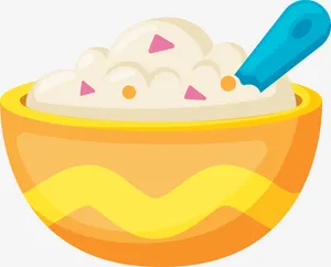 黄色立体美味食物免抠