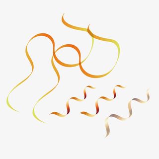 丝带矢量图免抠