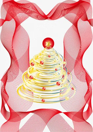 矢量圣诞树图片png免抠