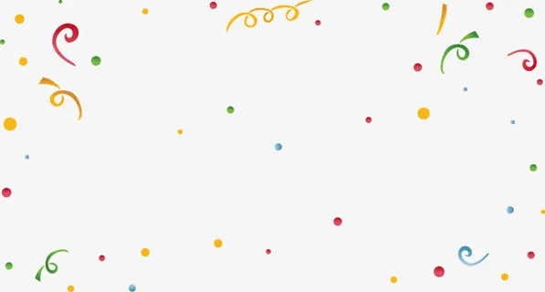 螺旋彩带卡通背景