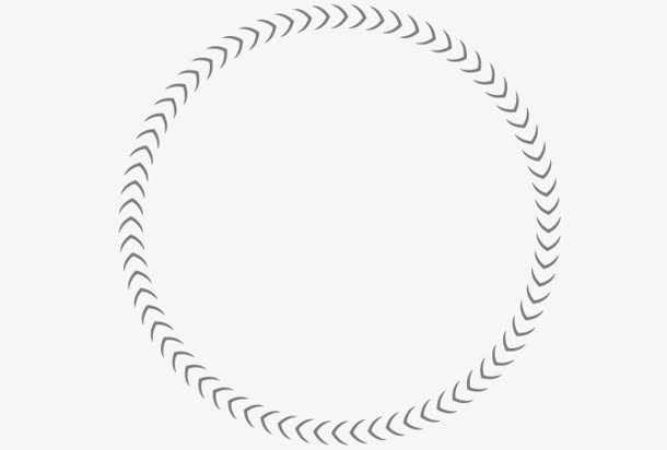 圆形箭头方向透明矢量图片免抠