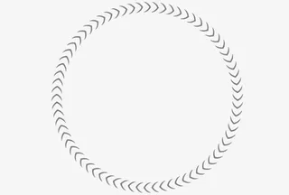 圆形箭头方向透明矢量图片免抠