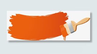 彩漆油漆刷笔免抠