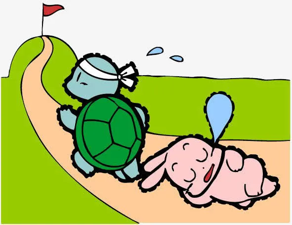 龟兔赛跑图片免抠