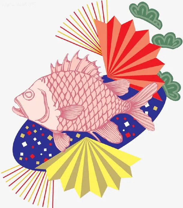 和风稠鱼烧免抠