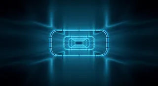 三维立体 蓝色高清